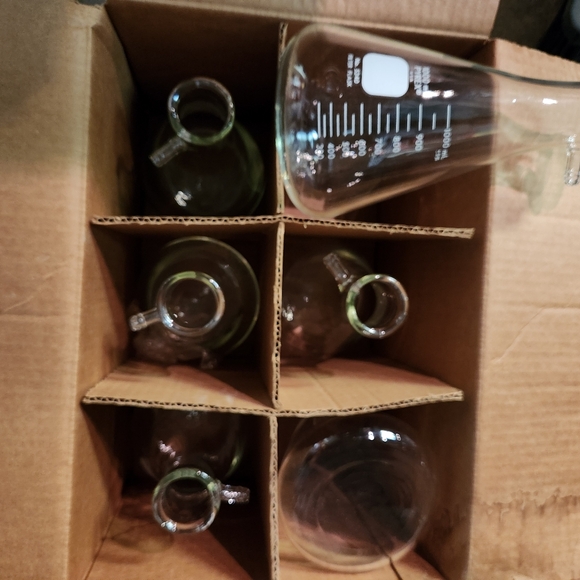 NWOT PYREX no. 5340 Filtering Flask with Sidearm Tubulation, 1L/1000ml - Picture 5 of 6